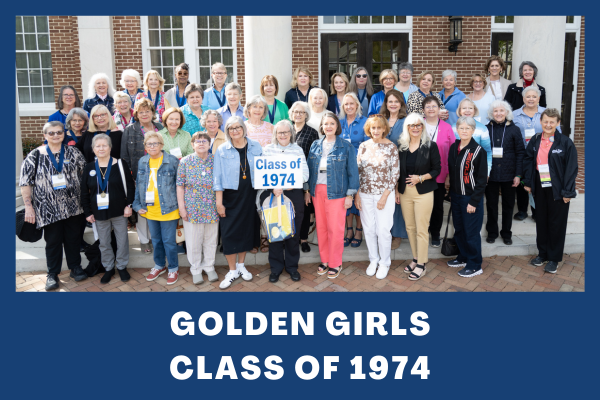 Class of 1974 Group Photo at Homecoming